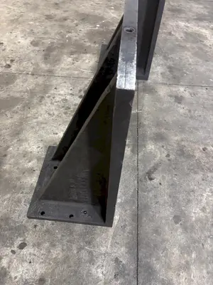(2) 18" X 18" X 36" X ANGLE PLATES: YOBRO #24037