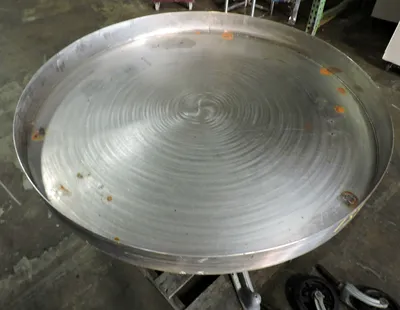 USED KARL KIEFER ROTARY LAZY SUSAN TYPE MANUAL TURNTABLE