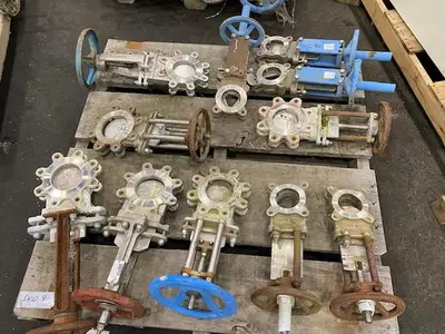 USED DEZURIK, FNW , ORBINOX , TRUELINE SIZE 3" & 4"