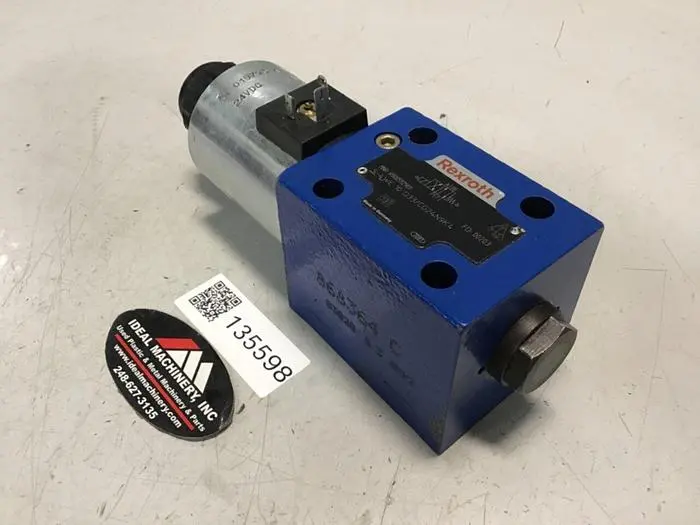 Used REXROTH 54WE10D33/CG24N9K4 Valves/Fittings Michigan US | Ideal Machinery #595258
