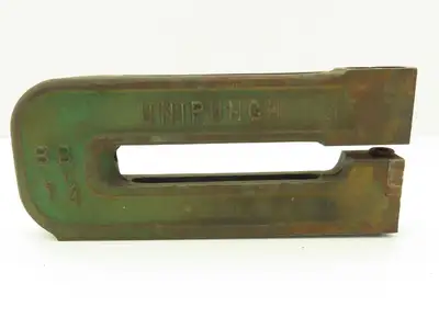 Unipunch 8B 1-1/4 Press Brake Punch C Frame 8" Throat 1-1/4" W No Die