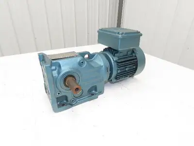 Sew Eurodrive K37DT71C4TH Variable Gearmotor 5-31rpm 58.6:1 Ratio .33Hp 3PH LH
