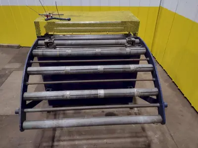 36" X 18 GAUGE AMERICAN STEEL LINE 5  ROLL STRAIGHTENER STOCK #11424