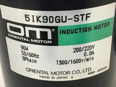 USED ORIENTAL MOTOR 5IK90GU-STF