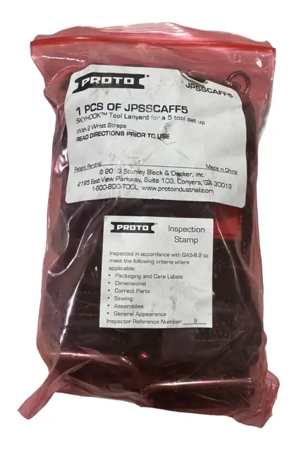 Proto SKYHOOK 5-Tool-Kit, 6 LB Capacity, Carabiner Installation Nylon