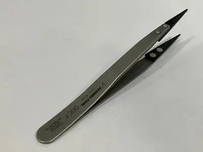 Used Techni-Tool Stainless Steel Tweezers Antiacid Antimagnetic Jeweler’s & Watchmaker’s Tools Michigan US | Maverick Industrial Sales #1487411