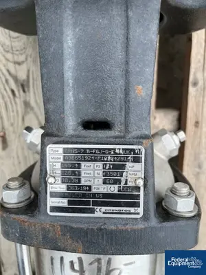 Used Grundfos Grundfos Pump, 316 S/S, 2 HP, Type CRN5 Pumps Texas US | Federal Equipment Company #1337767