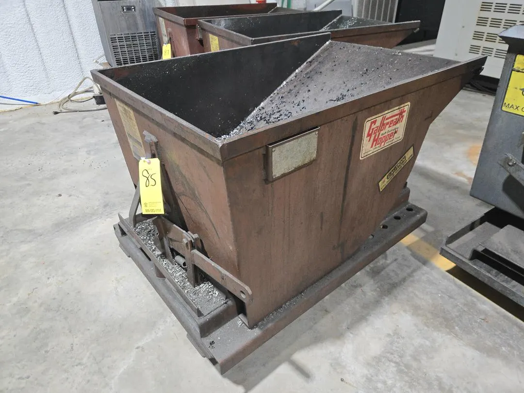 (1) Dump Hopper (Contents Excluded)