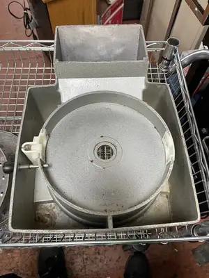 Used Robot Coupe Used Robot Coupe CL400 Continuous Feed Food Processor Attachment with 2 Blades. Food, Restaurant, & Bakery Parts & Accessories Illinois US | Falcon Restaurant Supply #1376077