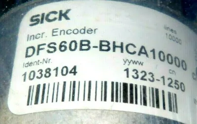 NEW SICK DFS60B-BHCA10000 INCREMENTAL ENCODER 10-32 V 15MM SHAFT DFS60BBHCA10000