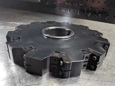 Sandvik 8" Indexable Slot Milling Cutter 2" Arbor N331.52-203T51MM (LOC2868B)