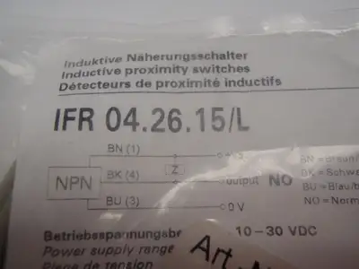 USED BAUMER INDUCTIVE PROXIMITY SWITCH ELE-00333