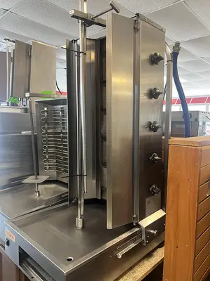 Commercial Gas Vertical Broiler / Shawarma Gyro Machine