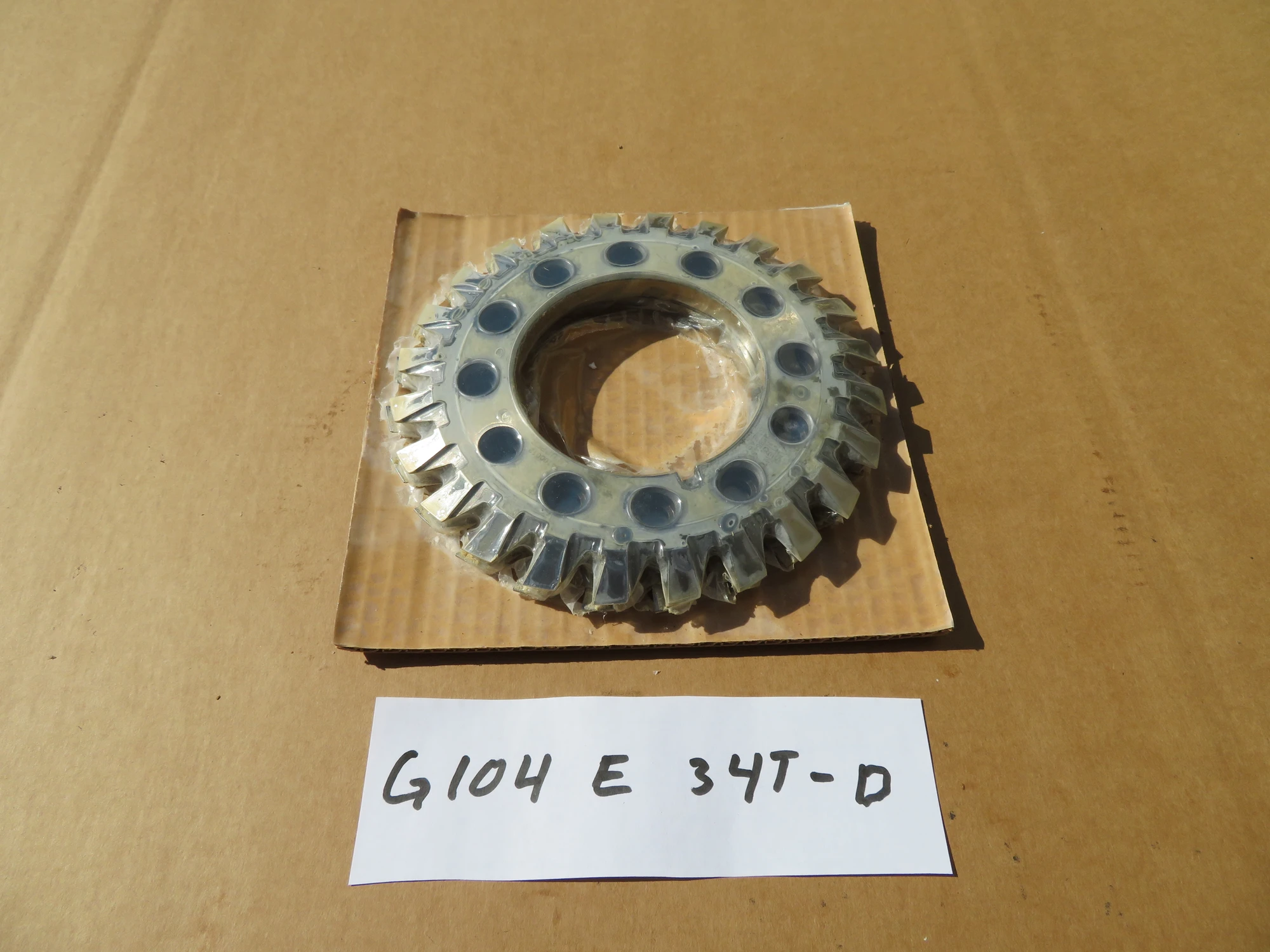 NEW GLEASON G104E34T-D
