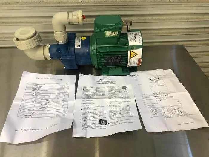 FINISH THOMPSON KC8P80BOC PUMP WITH LEROY SOMER LS80L T MOTOR