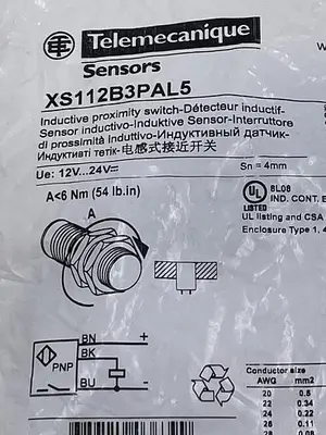 New | in-Stock TELEMECANIQUE TELEMECANIQUE XS112B3PAL5 Misc Electrical & Power Parts | ND Industrial Surplus #1214196