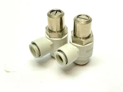 USED SMC FLOW CONTROL FITTING