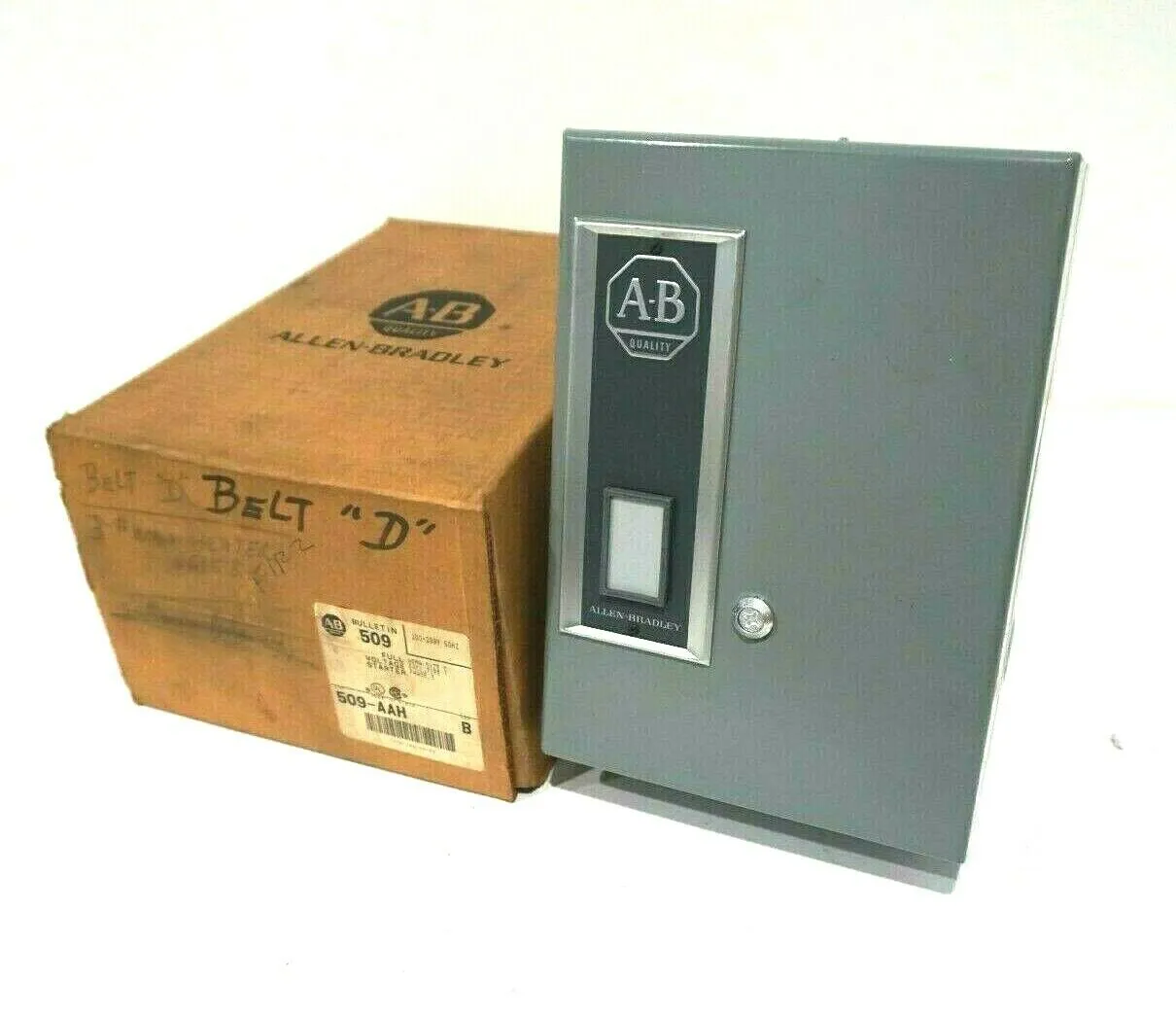 NEW ALLEN BRADLEY 509-AAH FULL VOLTAGE STARTER SER.B 509AAH