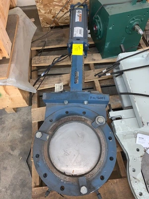 12" Dezurik Knife Gate Valve Figure KCI Air Operated , Unused
