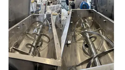 40 Cuft ribbon blender