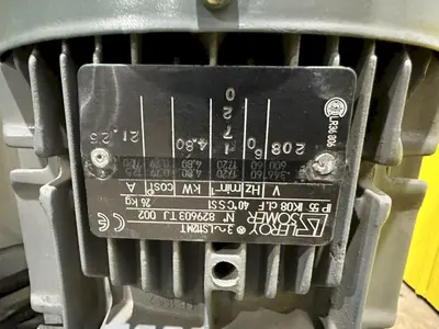 48" X 6.5 HP TECHVAL MODEL VALPAK HYDRAULIC ROTARY COMPACTOR: STOCK #18674