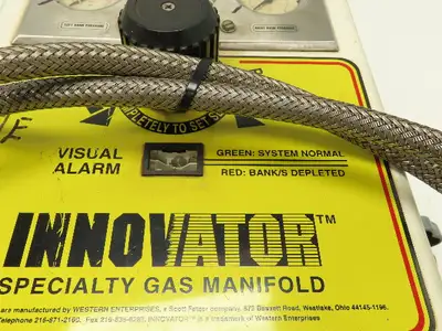Western Innovator HBAC2-5-2 Helium Gas Manifold Changeover Control Station