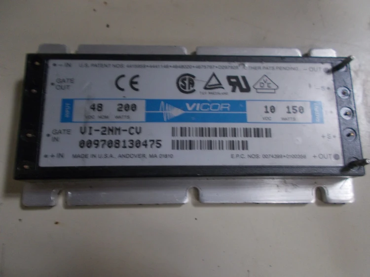 Used VICOR VI-2NM-CV Miscellaneous Equipment (Electrical & Power) Arizona US | ASSET CONVERSION SPECIALISTS, INC. #307005