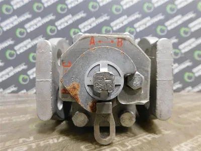 1/2 Durco G411 3-Way Plug Valve Class 150  CF8M Used