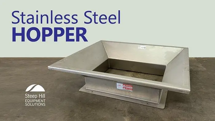 Stainless Steel Hopper