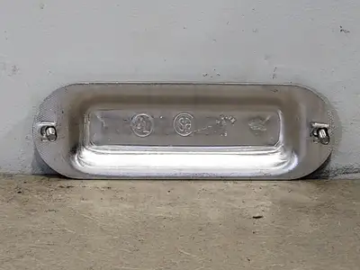 3/4" Stamped Aluminum Conduit Body Cover (Box of 30)