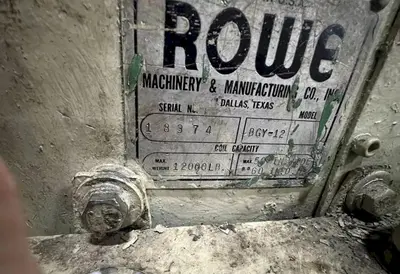 USED ROWE BGY-12