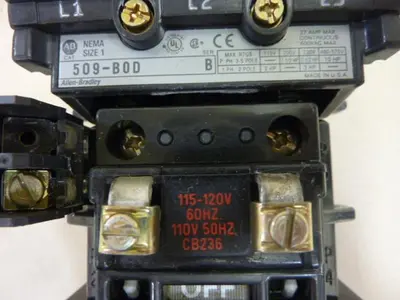 USED ALLEN BRADLEY 509-BOD SER B W27