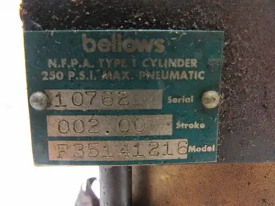 Used BELLOWS _UNKNOWN_ Pneumatic Cylinders | Arrow Industrial #632744