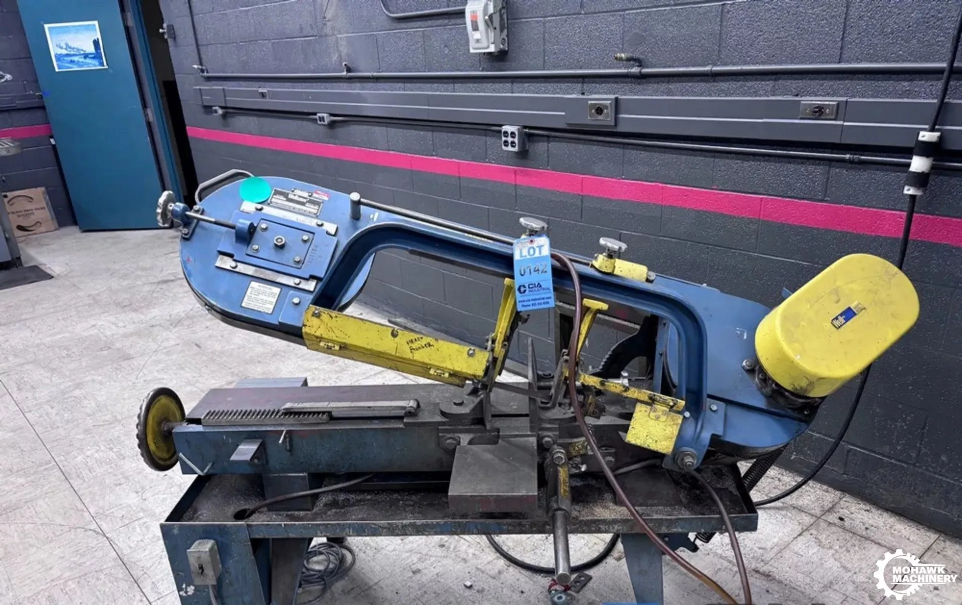 9" X 16" WELLSAW "8" HORIZONTAL BAND SAW