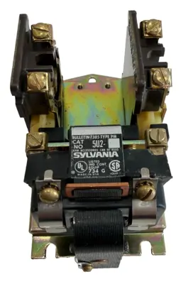 NEW SYLVANIA 5U2-76 PM A.C. RELAY 120V 60HERTZ 5U276
