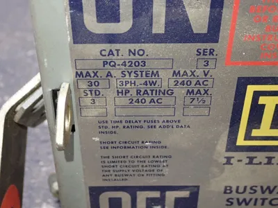 USED SQUARE D PQ4203