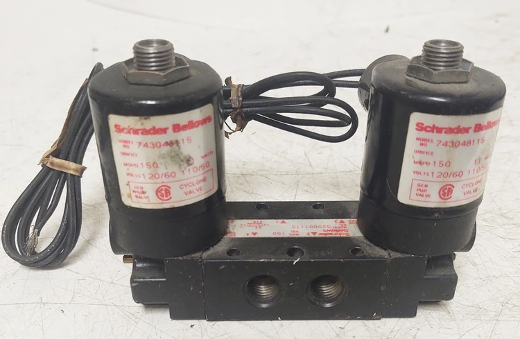 New | in-Stock Schrader Bellows 520001115 Solenoid Valves | Edwards Industrial Repair #978040