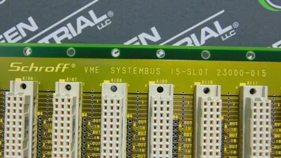Schroff 23000-015 15 Slot VME Systembus Backplane Board Used