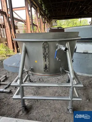 USED Fluid Air Fluid Air Fluid Bed Dryer, Model 0500, S/S