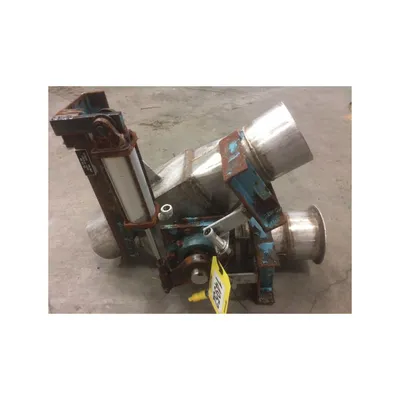 Used 6" Stainless steel diverter valve