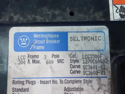 USED WESTINGHOUSE LCG3300F