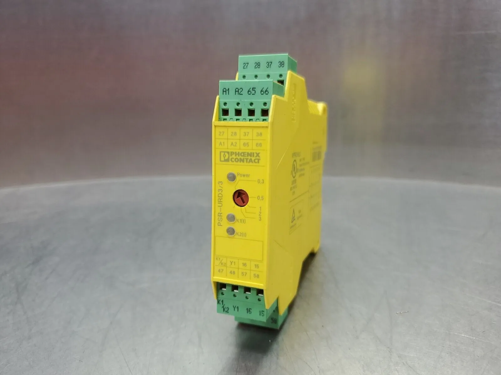 PHOENIX CONTACT PSR-SPP-24DC/URD3/4X1/2X2/3 SAFETY RELAY (2981745) 3B-9