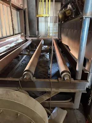 Used 2008 BLASTEC 10' PLATE Roller Conveyor Shot Blaster Pennsylvania US | Shot Blasting Equipment #1541094