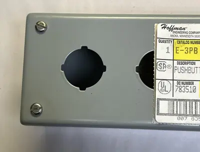 New | in-Stock HOFFMANN E-3PB Miscellaneous Equipment (Electrical & Power) | Surplus Asset Holdings #1195003