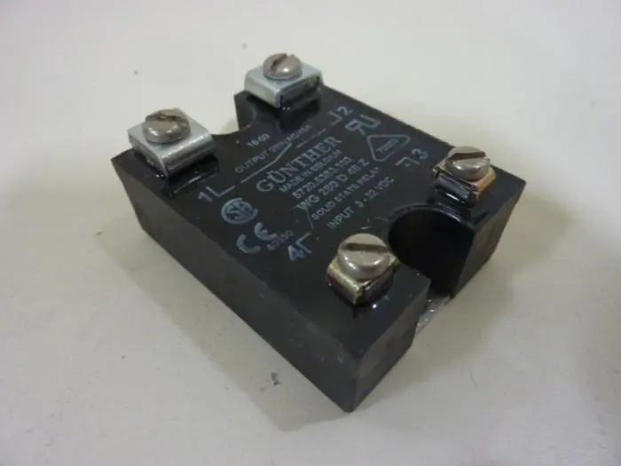 Used GUNTHER WG 280 D 45 Z Relays & Switches Michigan US | Ideal Machinery #590272