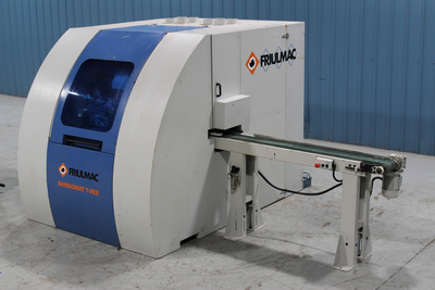 Friulmac Randomat Multirex End Matcher, with Stackable Spindles for Fast Change-Over
