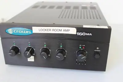 Crown 160MA Four-Channel 60-Watt Mixer Amplifier for Commercial Audio