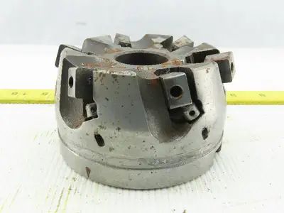RK Tool SMC3506-13073L 3.5" Indexable Face Mill Cutter LH 1-1/2" Arbor 6 Flute