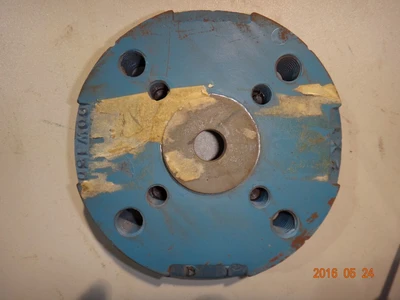Dow 2"x1" Saran Lined Reducing Flange