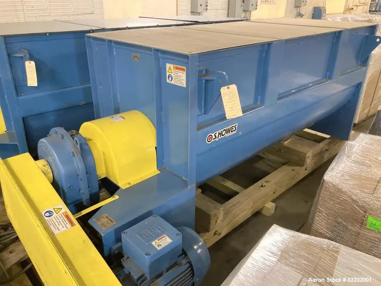 Used S HOWES M-368 Ribbon Blenders Illinois US | Aaron Equipment #85413